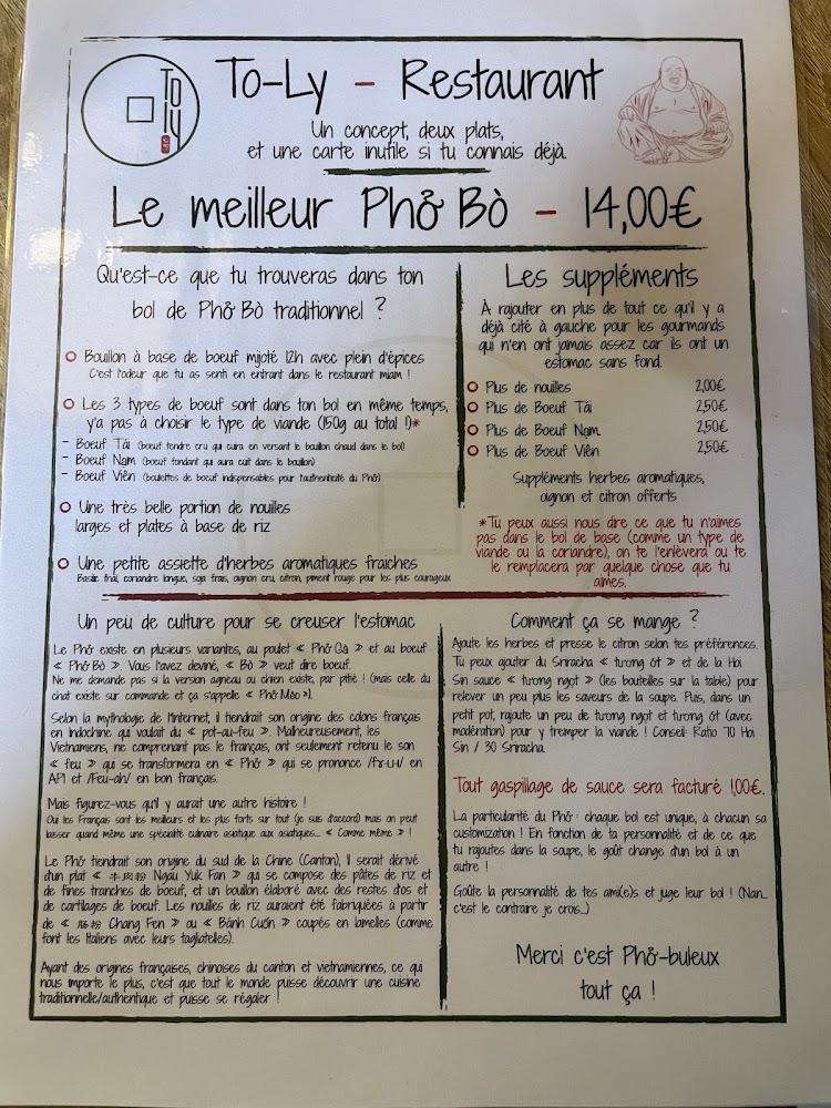 To-Ly Phở Bò - Bánh Cuốn - Menu Image 2