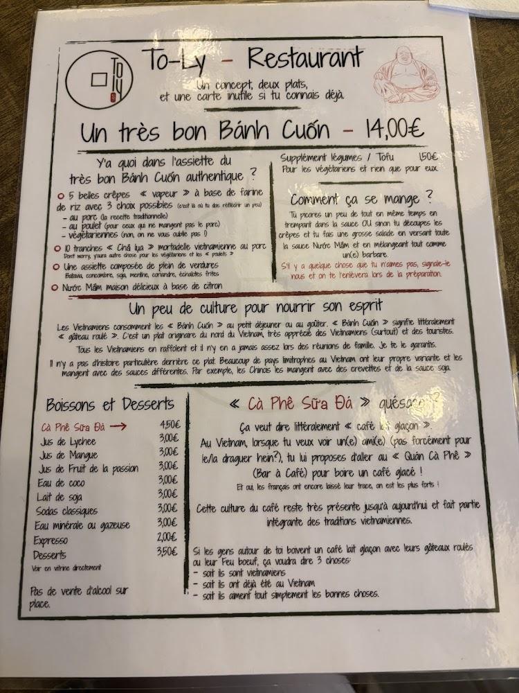 To-Ly Phở Bò - Bánh Cuốn - Menu Image 3