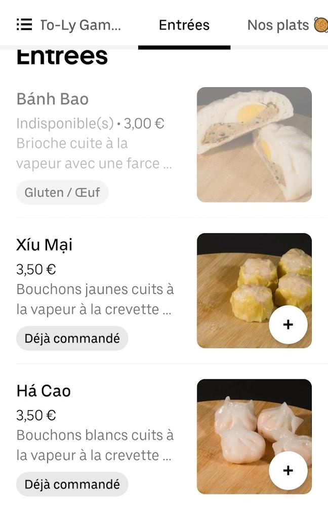 To-Ly Phở Bò - Bánh Cuốn - Menu Image 4